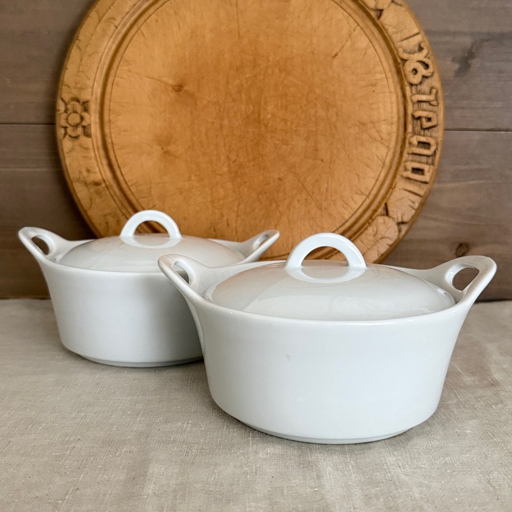Sur La Table | S2 Lidded Soup/Casserole Bowls